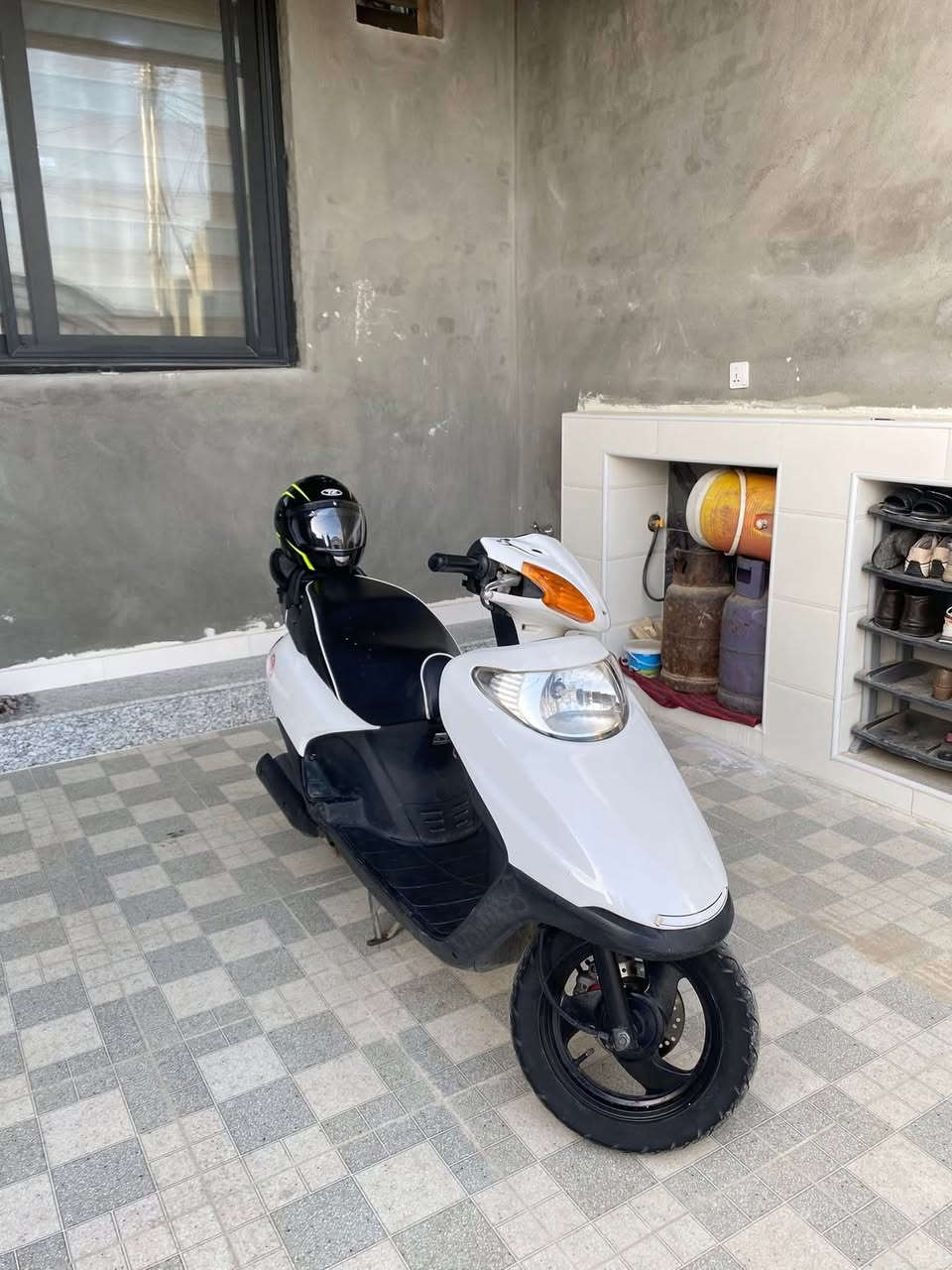 السلام عليكم دراجة سبيسي ياباني رمبة صارلهة اشهر من نازله كفاله عامه وين متريدتفحص افحص ‭0774 721 7028‬ الاستفسار اتصل خاص مقفول
