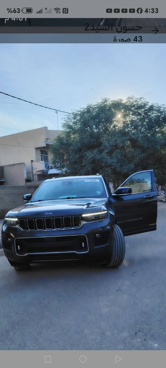 للبيع جيب أمريكي اوفر لاند 2022 مكفوله اللون رصاصي غير محدد 5 راكب... بأسمي..دخلت للعراق قبل 20 يوم الرقم واسط***********
