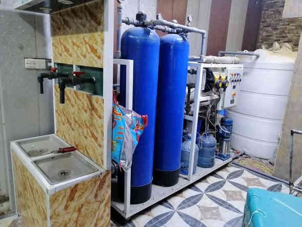 محطه ماء ارو للبيع
الف 1000لتر بالساعه مع تانكيات ٣٠٠٠لتر عدد٢ غذائي مع ميز
محطه متكامله
العنوان.بغداد
السعر. ٣ مليون وبيهه مجال
تلفون ***********
