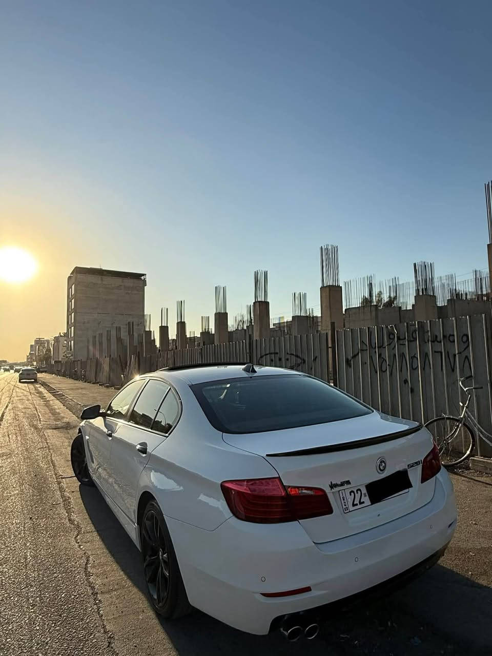 BMW 528i
قەپات مواسەفات 
شرکة عروش هەولێر
مۆدیل 2014  Twin turbo 
فول مواسەفاتە سلاید 5پەردە
 5 کامیرا دەرکە شەفت سندوق
 شەفت  گێچ ئەلیکترۆنە  گێر کوبرایە
 ناو قەیسیە لایت M پاکیجە کلین تایتلە
 هیچی نیە زۆر خاوێنە و  یەک دەستە
رەقەم و سەنەوی و هەزە هەموو شتی بەشەرت  
نرخ 205$مجال 
فرۆشتنی خێرا 
0751 242 7001 
0️⃣7️⃣5️⃣1️⃣2️⃣4️⃣2️⃣7️⃣0️⃣0️⃣1️⃣ أربيل, العراق
