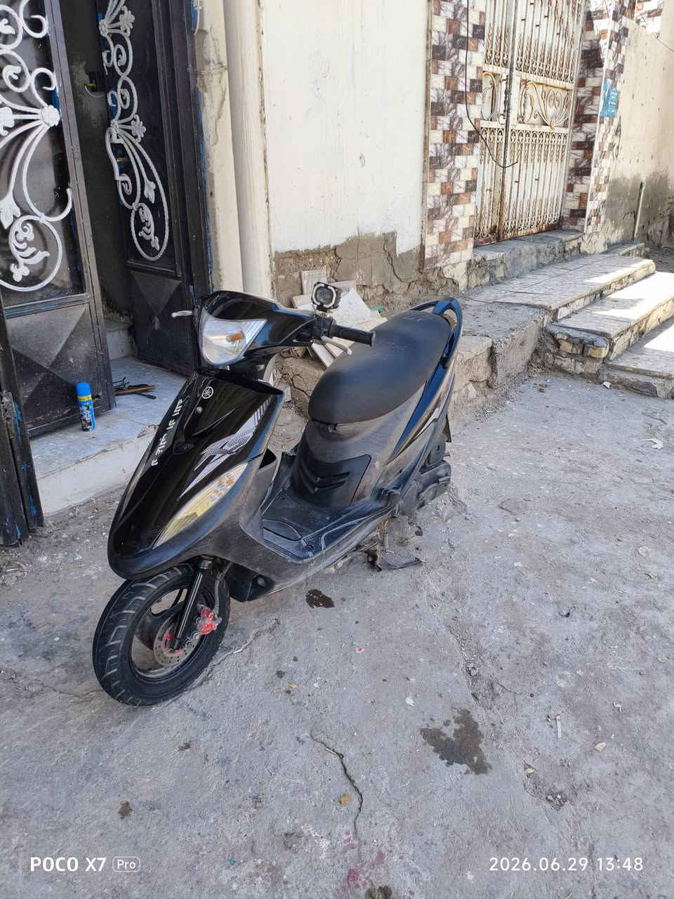 🔥. للبيع 🏍️ : دراجة نوع ماكس (عدلة) بنظافة ممتازة
🌷 . السلام عليكم ، عندي دراجة ماكس عدلة للبيع، الدراجة نظيفة جداً وجاهزة للاستخدام (دك سلف واطلع) .
• المواصفات والتفاصيل⚙️ :
• النوع : ماكس عدلة (Max) .
• المحرك : محرك بنشاط عالي، عزم قوي ونعومة وشرط برغي واحد مامفتوح بي علـ (فحص) .
• الكهربائيات : كلها شغالة (سلف ، لايتات ، إشارات ، هورن) .
• الـكـفـرات : نظيف ومثل ما واضح بالصور  .
• التايرات والبريكات : بحالة ممتازة وجيدة .

• السعر 💸 : 825,000 الف ( بيها مجال بسيط للشراي ) .
• العنوان 📍:  الديوانية ، شارع المواكب ، مقابل جامع حجي هندي .
• للتواصل 📞 :  الاتصال واتساب على هذا الرقم {***********} .
