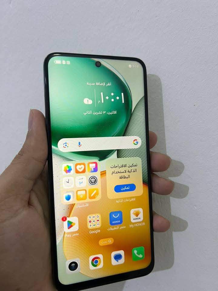 سلام عليكم honor x7c  ذاكرة 256 ورام 16  جهاز مستخدم قليل بطارية 6000 بس الخطوط مرات متشتغل مال سيمكارت 
باقي كلة مكفول سعرة 80 رقمي *********** او واتساب
