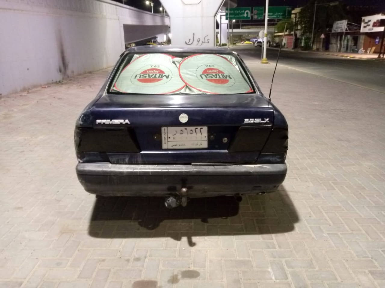 السلام عليكم سني للبيع موديل 92 جير ومحرك جدا صدرها جديد طائرات جده رقم كركوك الماني ثانويه عظم عاد ساقطه صار لها اربع سنين سياره جاهزه مكاني صلاح الدين تكريت السعر 14 وبيها مجال ***********
