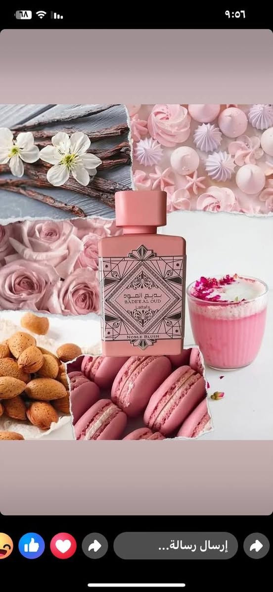 عطور عود أصيلة لأجواء رمضانية لا تُنسى🙏🏻🫶🏻
#بديع #العود #وردي🩷🌸
إفتتاحية العطر حليب الورد; قلب العطر حلوي المارينغ و اللوز; قاعدة العطر تتكون من الفانيليا, المسك و خشب الصندل.

#بديع #العود #بنفسجي 🪻💜
إفتتاحية العطر الفلفل الوردي و البرغموت; قلب العطر الورد التركي, الورد البلغاري و الياسمين; قاعدة العطر تتكون من العود, العنبر و الفانيليا.

#بديع #العود #اسود 🖤
إفتتاحية العطر الزعفران, جوزه الطيب و الخزامي; قلب العطر العود و الباتشولي; قاعدة العطر تتكون من العود, الباتشولي و المسك.

#بديع #العود #احمر ❤️❤️‍🔥🌺
إفتتاحية العطر التفاح, الليتشي و الورد; قلب العطر البرقوق و الياسمين; قاعدة العطر تتكون من الطحالب, الفانيليا و الباتشولي.


**إذا كنت صاحب هذا الإعلان وتريد حذفه لأي سبب، رجاءا أرسل رسالة إلى الدعم الفني**