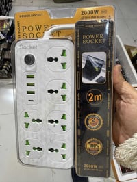 مقسّم كهرباء • منفذ USB • شحن سريع PD