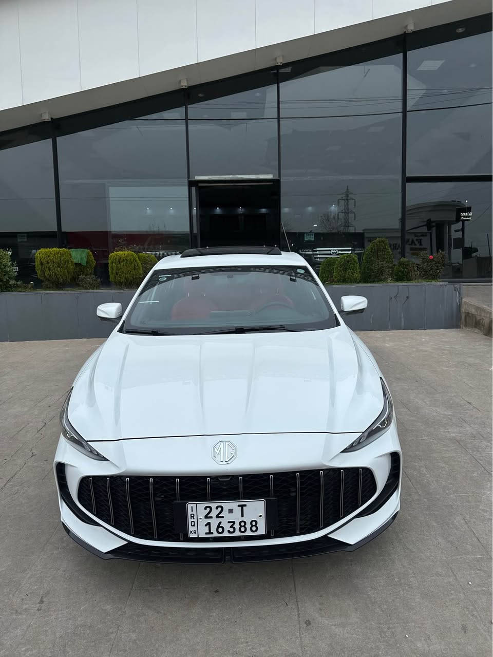 MG GT 2025
ئێمجی جیتی فول فول مواسەفات ناو سۆر کوشن کارەبا
ئاوێنە شەفت 
فول مواصفات بصمه+سلاید
گیر توماتیک شاشه ئایپاد 
تحديد سرعه كوشن جلد
تبريد مركزى بئ صبغ بێ تحديل صبغ ته نك 11 هه زار ڕۆشتووە 
*********** أربيل, العراق
