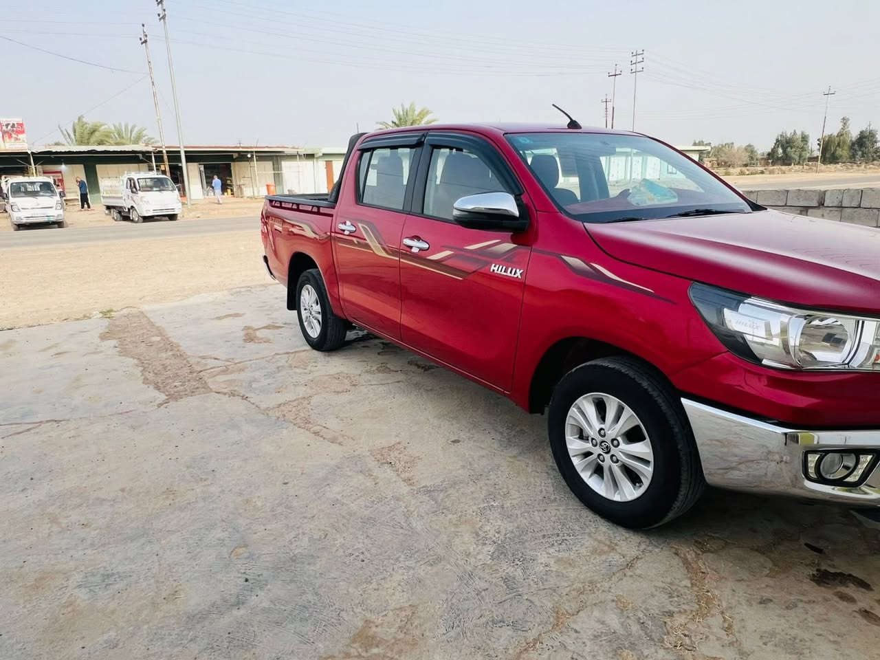 بيك اب موديل 2019 كويتي شركة الساير للبيع او مراوس بموديل 2024-2025
مكفوله كير محرك ومن الصبغ والضربه بيها شخط  موضح بالصور

رقم بغداد الجديد سنويه بأسمي تحويل ثاني يوم
محرك گير مكفولات
تايرات شركة سبير مانازل   
ماشية 123الف
تبريد قطعتين 
إشاير بالمري 
كير اوتوماتيك 
داخل ماروني
تحكم ستيرن جهتين
مانع انزلاق 
نظام ايكو 
حساسات خلفيه
 
مكاني سامراء ناحية المعتصم
الاتصال ***********
