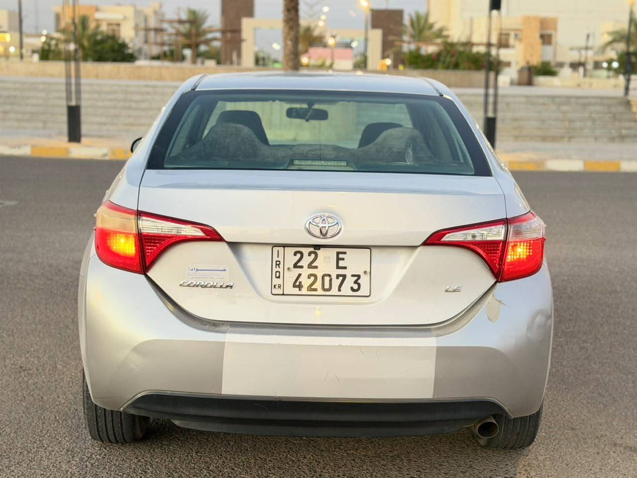السلام عليكم
للبيع بسعر مناسب جداً 105 $ / اعتذر عن الاقساط والوعده/ كورلا امريكي موديل 2016 / لون سلفر/ رقم أربيل الجديد سنويه وهزه ورقم كله شرط / شرط التحويل والغرامات وكافة الرسميات/ السياره حيل حلوه/ بدون جراد بدون شخوط بدون رصعات/ شرط محرك وگير وكهربائيات وصدر وتخم تاير وتدفئة وتبريد كله جديد/ السياره بيها صبغ جاملغ وبنيد ضرر امريكا/ وبالعراق بابين مرشوشات كلير توحيد لون/ العنوان تكريت القادسيه/ للاستفسار *********** / ***********
