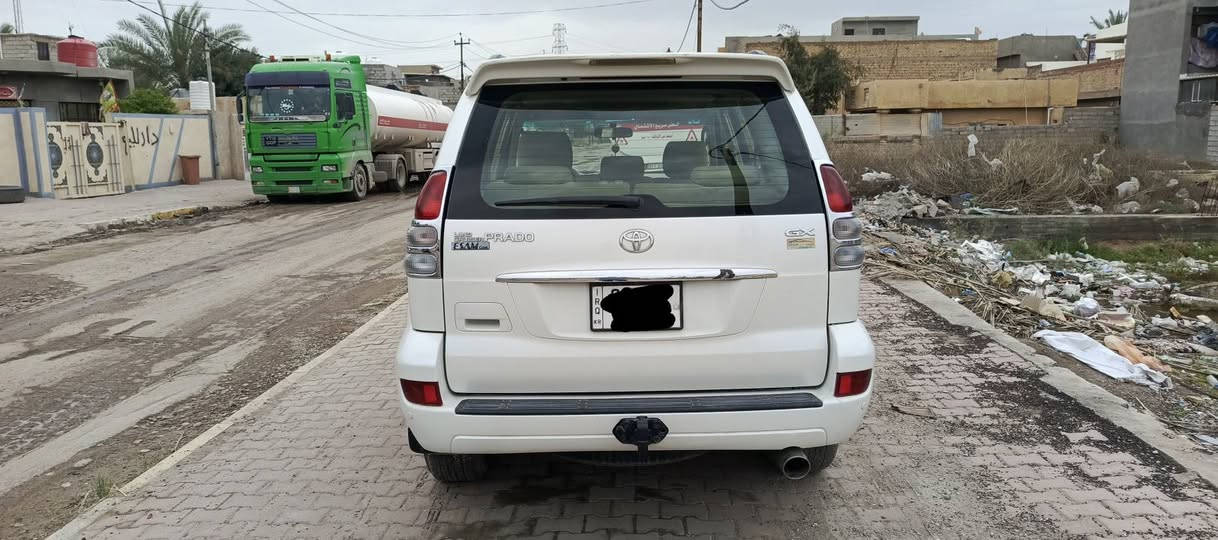 السلام عليكم
تيوتا برادو ستيشن خليجي
موديل 2006 فور ويل 
سنويه باسمي الحد 2027 شهر تاسع
رقم سليمانيه جديد 
سونار مرفق بالصور عنوان ديالى 
مكلف للنشر فقط 
رقم الهاتف ***********
للاستفسار اتصال فقط
