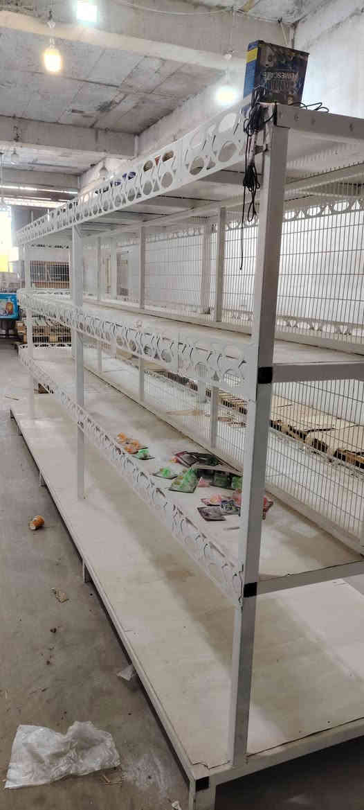 سلام عليكم ورحمة
رف من حديد شكل تركي طول ٤٨٠ و عرض جوه متر ١٠٣ سنتم و ثلاثة طوابق ٨٠ سنتم للبيع موقع كركوك شي جميل للمحل كبير سعر على خاص رقم
*********** عمل شعبي
