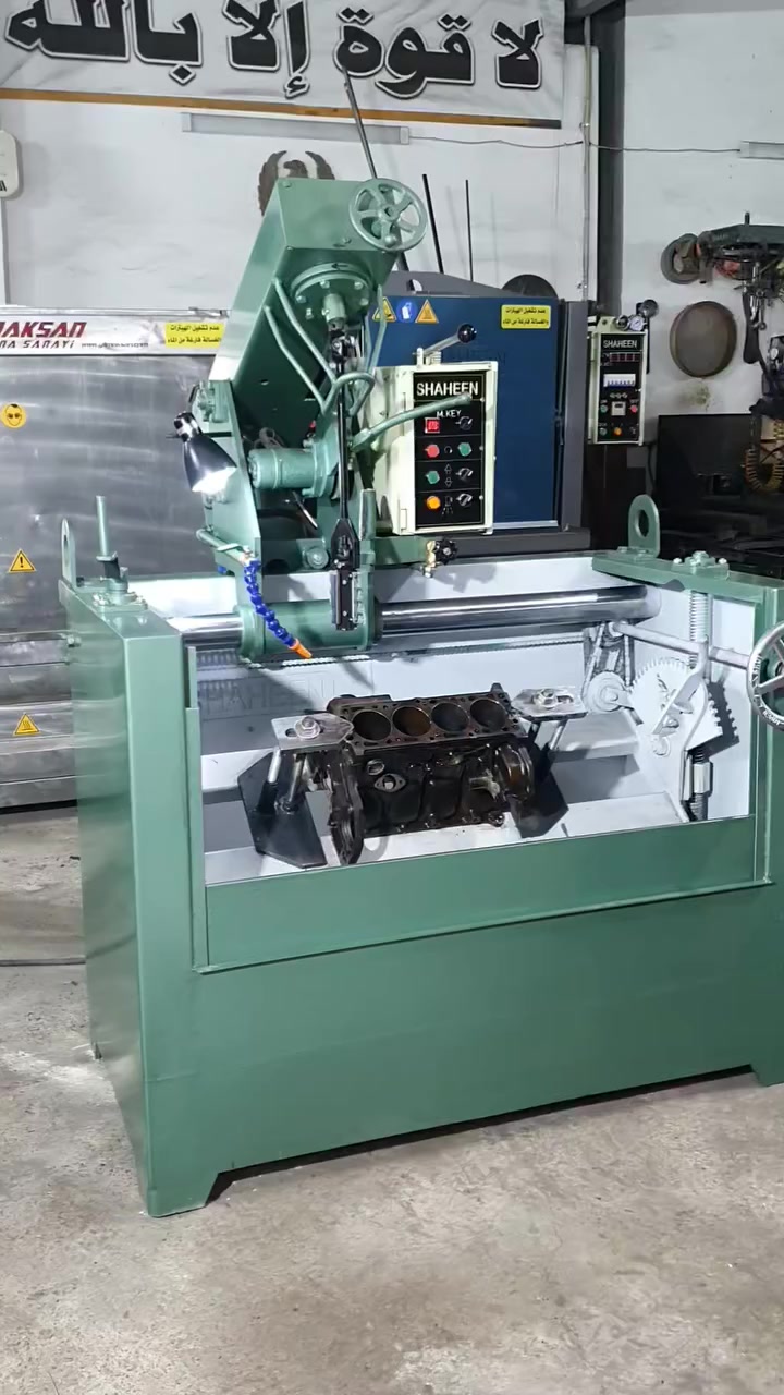 ماكنة بولش السلندرات العدل والمائل الية الحركة نضام هيدروليك متغير السرع تصنيع معمل خراطة الشاهين العنوان كركوك داقوق للاستفسار اتصال بالرقم ***********
