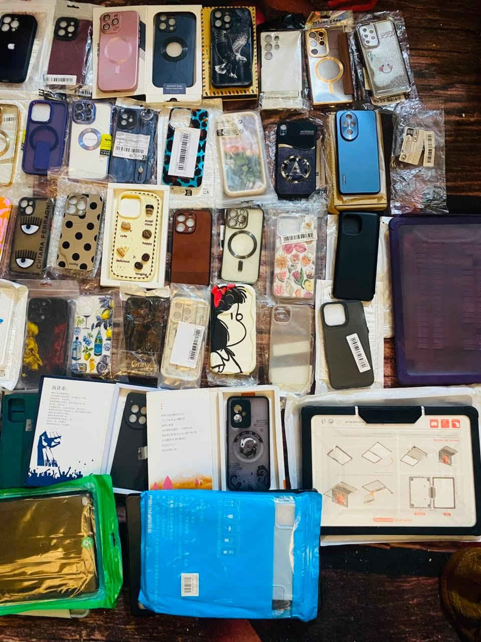 يالله شلعه كفرات ايفونات من اكس ار الئ 16برو ماكس والترا +شاشات لواصق+سنارات +كفرات ايبادات +كفر حاسبات 
السعر 45مع توصيل بالخدمه اسعار جوه سوك


**إذا كنت صاحب هذا الإعلان وتريد حذفه لأي سبب، رجاءا أرسل رسالة إلى الدعم الفني**