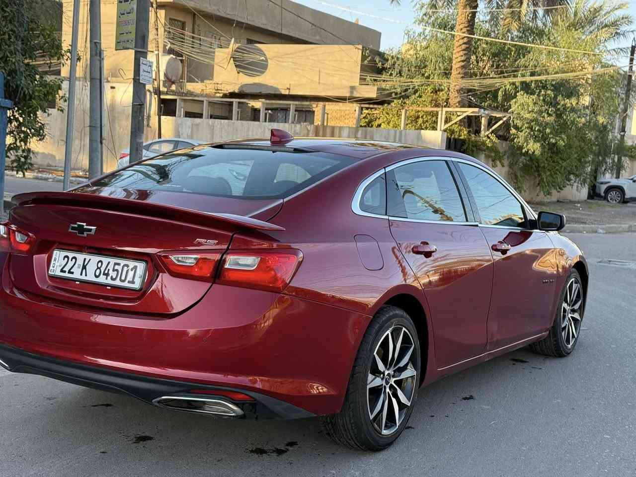 سلام عليكم
ماليبو 2022 RS 
وارد امريكي بيها جاملغ ايمن وطخات صار بيها صبغ حزام 
مواصفات 
شاشه 
كامره 
رادرات جانبيه ومامي 
تشغيل عن بعد 
كشن كهرباء 
حساس خلفي 
ماشية 60 الف كيلو 
رقم اربيل بسمي هزة جديد تخم تاير نقص برغي مابيها 
السعررر 11800 وبيها مجال بسيط 
العنوان بغداد اليرموك 
***********
