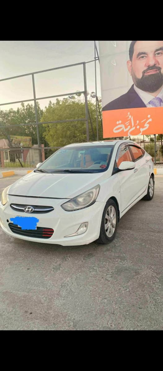 سلام عليكم للبيع 
اكسنت موديل 2013 بأسمي 
خليجي
  مكينه1600
تبريد تدفئه 
صدر امامي خلفي 
تنته
تحكم استيرن 
 سياره حلوه وجاهزه 
مكان الفلوجه 
مكلف بل نشر رقم صاحبها 
***********
