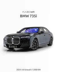 BMW 735i ‎‌‌‏Model Year: 2024 ‎‌‌‏Mileage: 7,000 KM ‎‌‌‏Importer: Al-U...