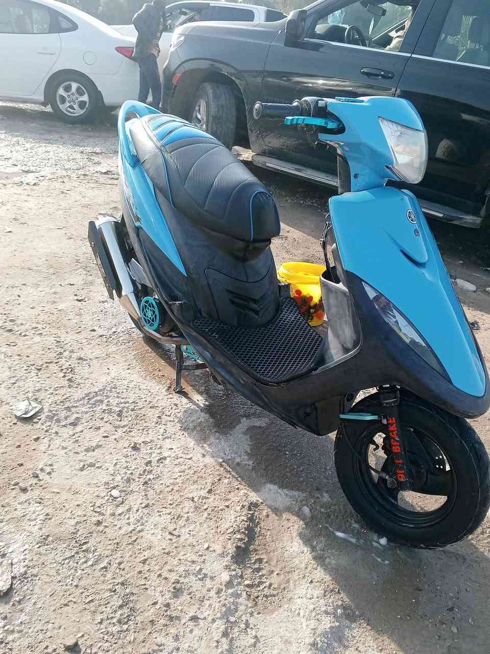 سلام عليكم ماكس عدله
للبيع 49 دراجه كلها عل بلاد مبدل بيها بس 
بستم وين ماتريد افحص 
دراجه شلعه تشكك لكاع معدل خير من الله 
بيها تزيد شيال +قبق فلاوين+دبل خلفي اصلي
+يدات بريكك + ملقط دبل امامي +صالنصه صجميه الي مايعرف اسعارهن لا يتعبني ول مو شراي اطلع كبل +تريدها تعال خاص او اتصل عل رقم 
***********
