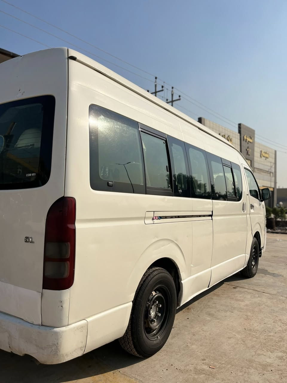 سلام عليكم 
هايسا2010رقم بغداد مصفره بشرط التحويل كير مكينه حداديه اكسل كفاله تخم تاير دوشمه ارضيه تنته سياره جاهزه كبل للشارع معروضه 180وبيها مجال مكاني بابل قضاء المحاويل. الاستفسار ***********).         ***********
