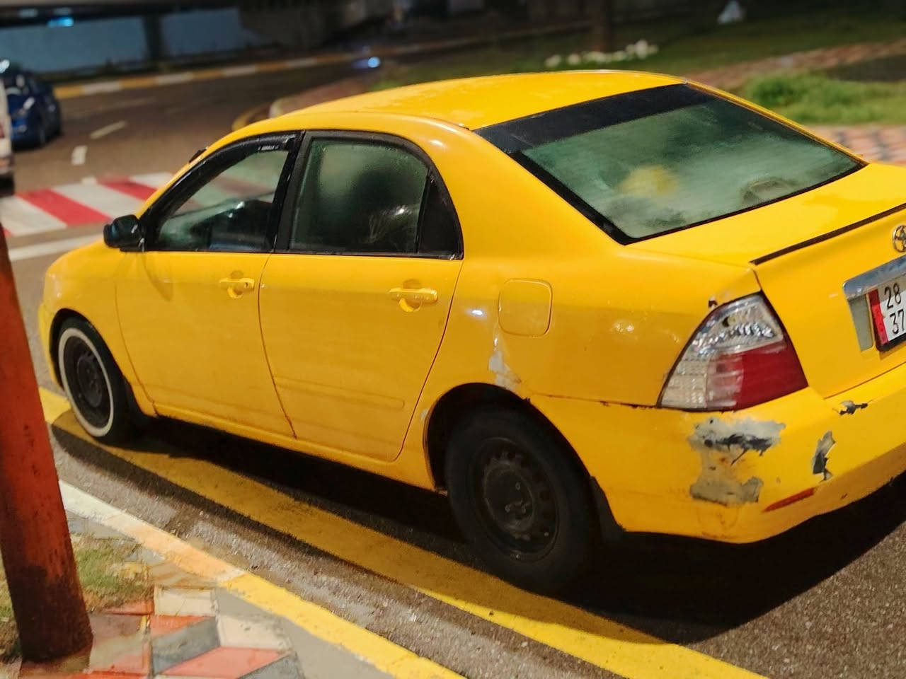 السلام عليكم خوان تيوتا بيكاتشو موديل 2007 رقم نجف دولي سنويه لغايه 2028  شرط التحويل صاحب السنويه بكركوك دفتر بنزين موجود هئيه نقابه مصفره غرمات صفر وارد خليجي محرك 16 شرط مامفتوح كير بشرط صدر امامي خلفي نضيف تايرات نضيفه داخل لونين جامات كهربائي غرفه نضيفه لايت زينول السياره ضررها جامرلغ سكن تبديل +بونيد دواخل تعديل بلبطانه بدون شواصي تكم سقف مابيها فقط تصفيه صبغ والسياره  مثل مموضح بصورمكاني كركوك السعر المطلوب 68وبي مجال والتفاصيل الاتصال بلرقم
***********
