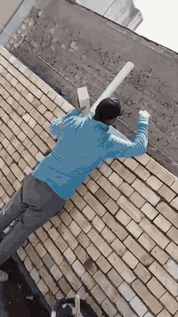 كادر بناء مصري • مهندس • بلوك وترمستون