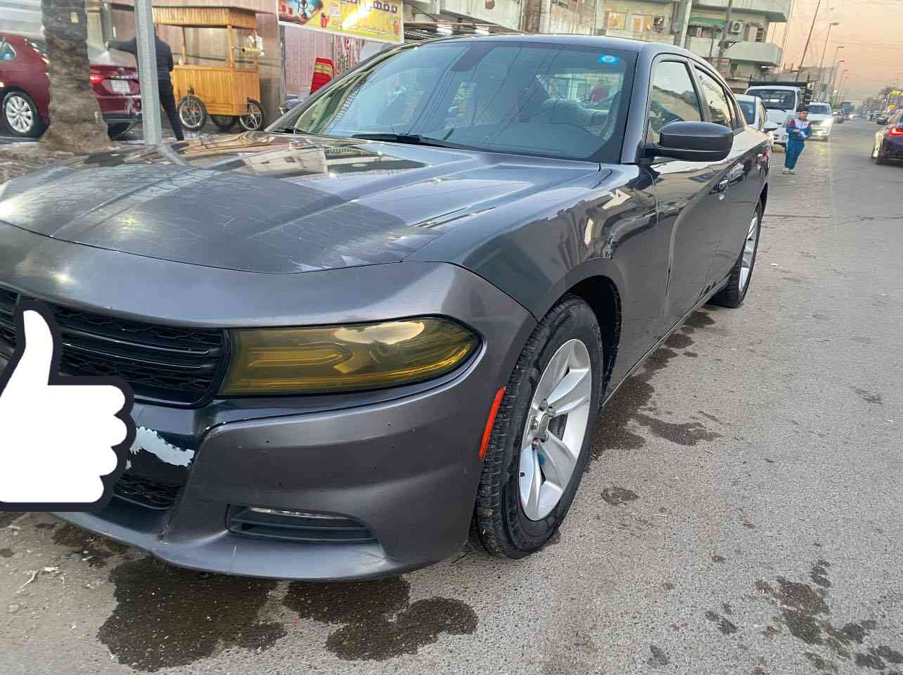 جارجر موديل 2017 sxt للبيع فقط بدون مراوس
حادثها ربع الجامغ الامامي فقط 
وبيها مكانات بارد فقط لاغير 
رقم بغداد الجديد وسنويه 2030 تنتهي 
تفاصيل اكثر اتصل وتدلل 
السعر 170 وبيها مجال بسيط

مكان السياره بغداد
***********
