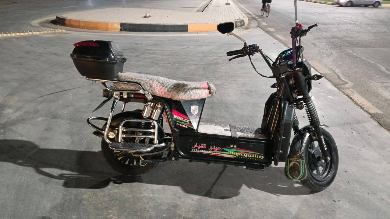 سلام عليكم دراجه للبيع جبلي نضافه فول
بطاريات ٦ كلهن عل فحص ١٠
نضام R
4نمر تبديلات لكير
لدراجه انضف بعد من لصور
تايرات جدد ويل بوليسي ودبل سبرنك
اشاير دبل اشاير كلها شغال لدراجه ومابيها نقص سعرها 525وبيها مجال للشراي مكانها بل كرمه رقم تلفون *********** وبي واتساب
