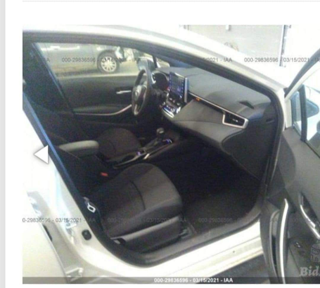 السلام عليكم كورلا 2021Se امريكي حادثها موجود بالصور لون صدفي سعر 150 وللتفاصيل اكثر متواجد على الرقم ***********
