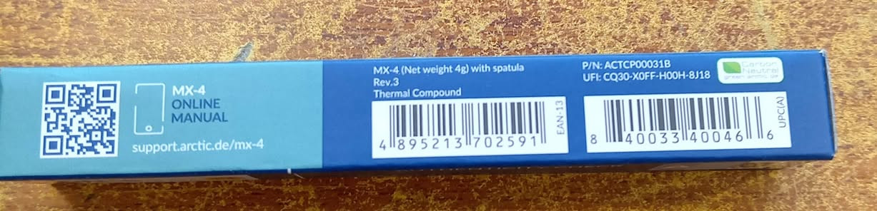 معجون حراري MX_4ححم 4 v غرام 🌹سعر 15 الف مع التوصيل مجانا


**إذا كنت صاحب هذا الإعلان وتريد حذفه لأي سبب، رجاءا أرسل رسالة إلى الدعم الفني**