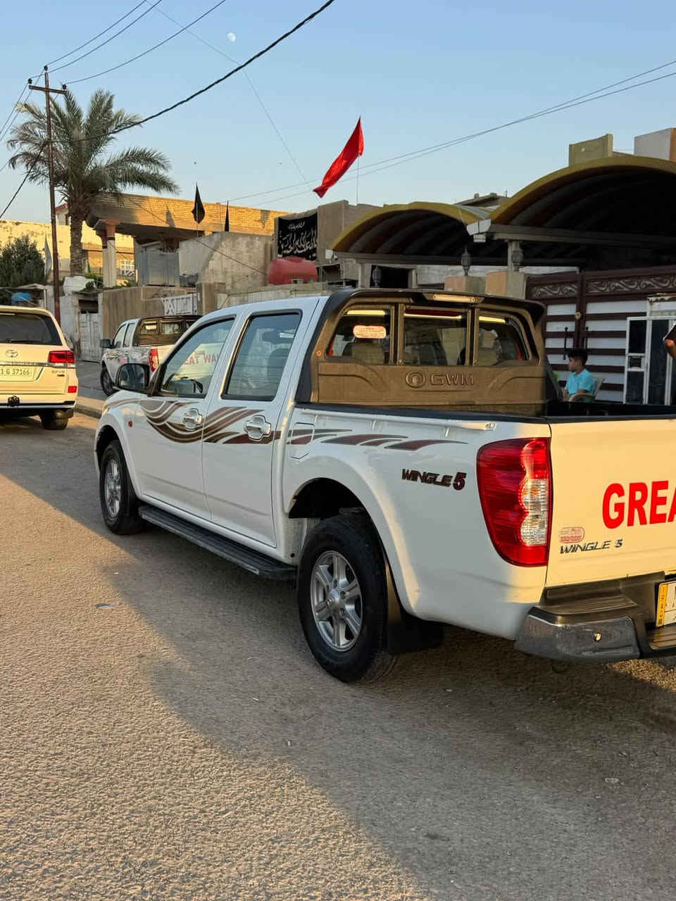 السلام عليكم للبيع كريت ويل موديل ٢٠٢١ رقم واسط بسمي تخم تاير صدر جديد سياره جديده السعر ٩٥ ***********
***********
العنوان واسط العزيزيه
