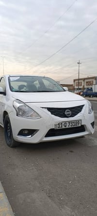 نيسان هندي ام ضمان ماشيه44 موديل 24 بيها نص جاملق بارد والباقي مكفول ك...