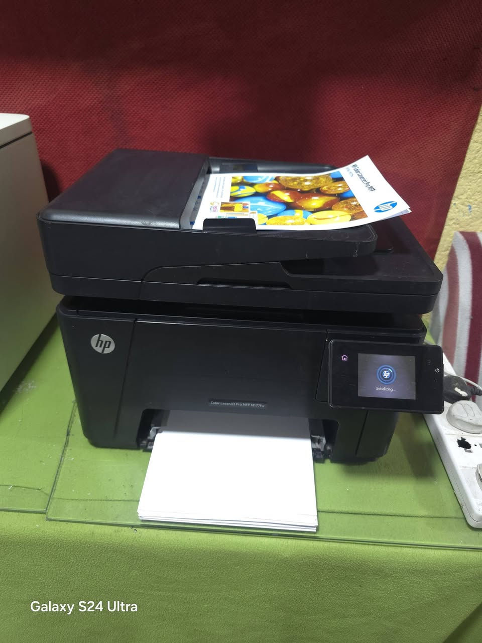 طابعه hp ليزري ملون واسود وابيض
واي فاي 
طبع واستنساخ وسكنر
نظافه 98بالميه
شاشه تحكم لمس
سرعه 20صفحه بالدقيقه
السعر 135الف
التوصيل لكل العراق


**إذا كنت صاحب هذا الإعلان وتريد حذفه لأي سبب، رجاءا أرسل رسالة إلى الدعم الفني**
