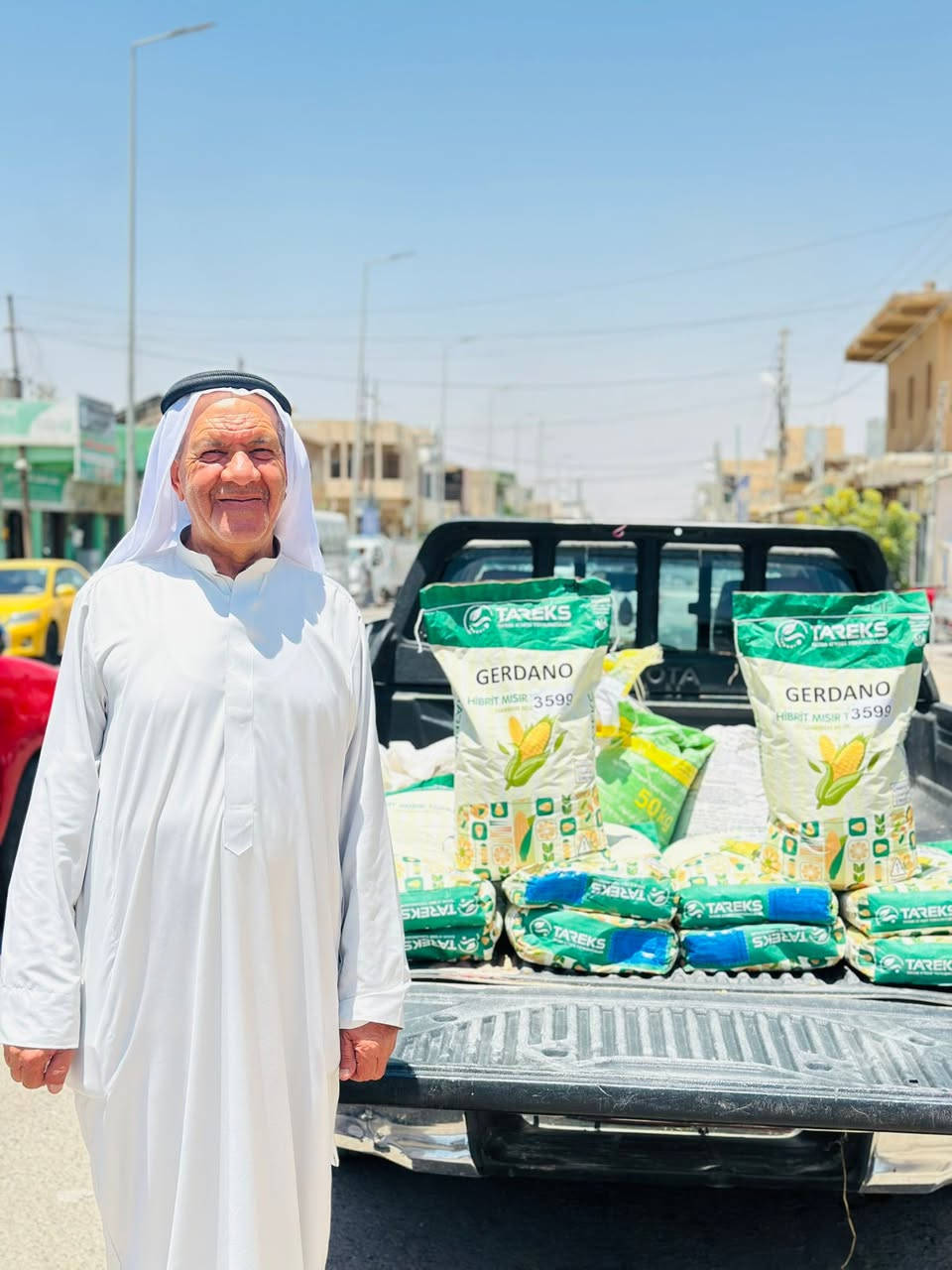 النتائج لا تُصنع بالحظ… بل بالاختيار الصحيح.
إذا كان هدفك محصولاً يفتخر به كل فلاح، فابدأ الموسم مع الذرة الصفراء صنف كرديانو🌽 بعمر 85–90 يوم، صنف صُمم ليمنحك بداية قوية ونهاية مُرضية بإذن الله.

📅 تجهيز فلاحي اليوم | السبت 20 / 6 / 2026
📞 ***********
📞*********** 

📍 #مكتب النهرين الزراعي

🚨تنويه للفلاحين:
الكمية الحالية من صنف كرديانو محدودة، وسيكون التجهيز حسب أسبقية الحجز.
@الجميع
