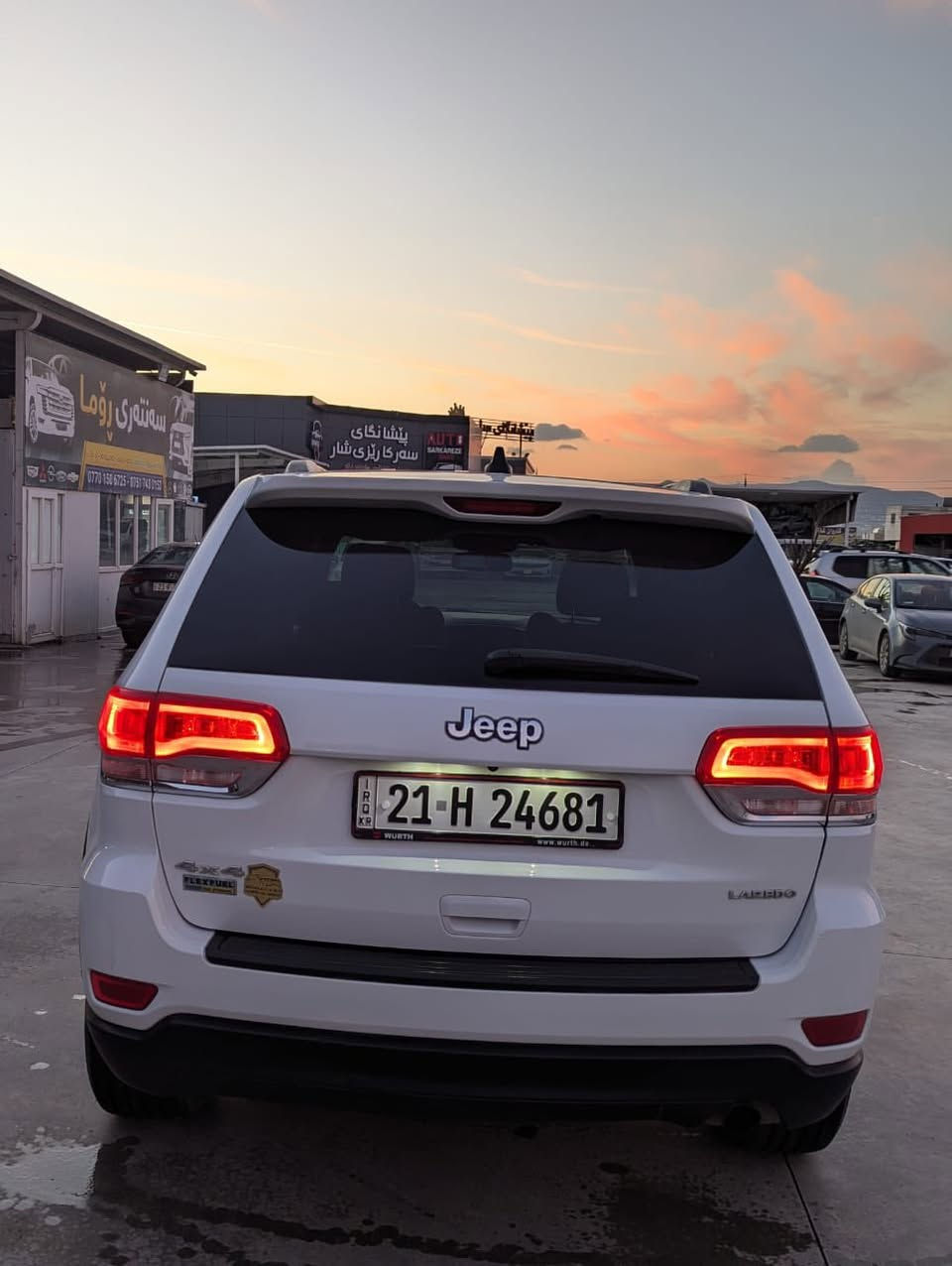 السلام عليكم للبيع جيب لاريدو 2014
رقم سليمانيه 

وارد أمريكي 

بدون ضرر 

كلين 

كفاله عامه 

كير ومحرك شرط 

تخم تاير جديد 

صدر جديد السياره 

كفاله عل كل عيب 
230

العنوان /صلاح الدين /قضاء بلد 

الهاتف /***********

***********
