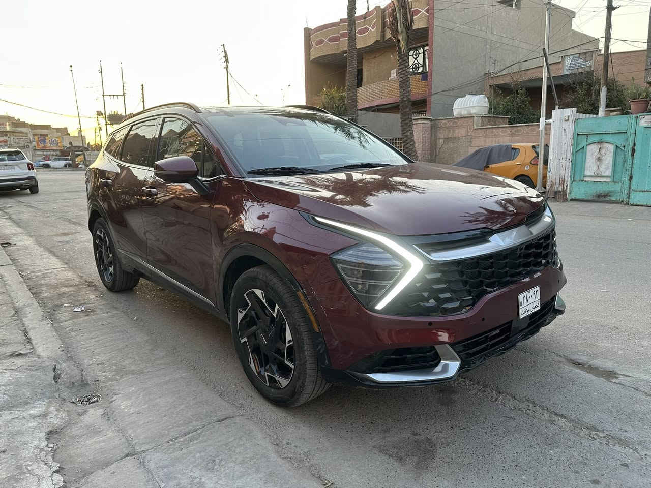 السلام عليكم كيا سبورتج 2023 4X برستيج فول 1/1 اعلى فئه سياره بدون لوحات حادث بنيد فقط صور الحادث مرفقه مع الصور 
السعر 148 $
فتحة سقف بانوراما بالكامل
بصمه تشغيل + أبواب 
دشبول متصل دجتل متغير الألوان 
جنطه تحكم كهرباء 
5 كامرات محيطيه 
كشنات جلد + كهرباء + تتفئه + ميموري + تبريد + هيتر بل ستيرن 
رادار + حساسات + اشاره بل مري + قياده اليه 
سايد بريك بصمه + 3 انضمه قياده 
ليد امامي + ليد خلفي + اوتو هولد 
ويل كروم حجم 19
فور ويل 
شحن واير ليس + انظمه ترحيب 
مكينه 2500 + تشغيل عن بعد 
تحديد مسار + مثبت سرعه 
بيع فقط مكان السياره بغداد مدينه الصدر للاستفسار ***********
