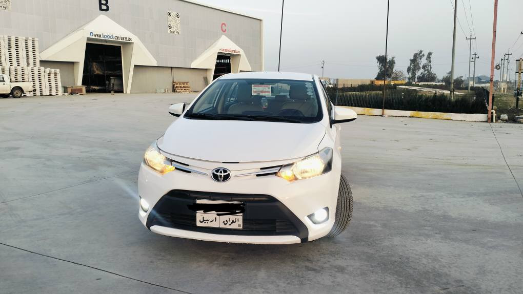 Toyota  yars
2014
فوول مواسفات
کوشن جڵد
ناوفۆرمیکا
پێنج ویل کەپ
پارچەونیوێکی سبووخە+دۆسە، بێ ناوگرتن
پێش و دوای کەپسە
مەکینە2nz
گێڕومەکینەبەشەرت
تەبرید +گەرمی ، بەشەرت
تحویل ، وکالەبەشەرت، 
سەنەوی بەسەرچوە 
شوێن ،حاجیاوا
*********** رانية, السليمانية
