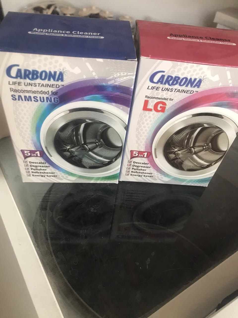 منظف الكاربوني السحري للجمع أنواع الغسالات مع الكره العطرية توجد خدمه توصيل لجميع مناطق الحله للاستفسار الاتصال واتساب ***********
