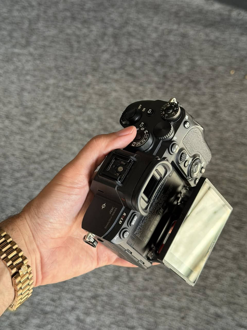 Sony a7RIV
نضيف: 99٪؜
شتر :47K
سعر:مليونين و ٢٠٠ الف
توصيل موجود


**إذا كنت صاحب هذا الإعلان وتريد حذفه لأي سبب، رجاءا أرسل رسالة إلى الدعم الفني**
