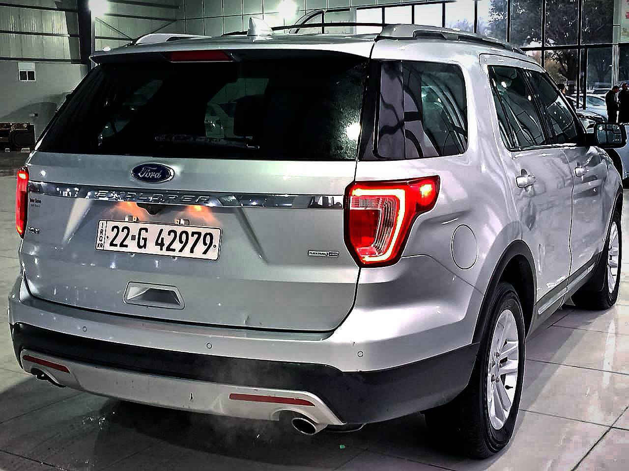 فورت ئيكسپلور موديل (٢٠١٦)  مكينه (٦) بستون حجم (٣٥٠٠) كيروميكنه و اكسل به شرت اسبانه ي برنه كوتووه مواصفات ٣ شاشه  شاشه گه وره دبل اكسل فوليوم وتحديد سورعه لايت ليد گير توماتيك وعادي وگير له سوكان ٤ مودي لي خورين بصمه و  درگا بصمه شغال طولي سرسقف وكوشن كارباي تبريد مركزي ٧ تفري  سنوي و رقم نوييه طايه ي نوييه تنها (٩٠) هزار روشتووه (٣) پارچه ي پيشي بوياغه نرخي (١٥٠)$ ورق شوين كلار ژم (***********) 
عربي 
فورت ئيكسپلور موديل (٢٠١٦)  گير ومحرك مكفول محرك (٦) سلندر حجم (٣٥٠٠) بي صبوخ (٣) قطع جدام  مواصفات  شاشه جبيره تحكم استيرن فول گير توماتيك وعادي فورويل ٤×٤  ليد نهاري (٤) نظام قياده تبريد مركزي بصمه تشغيل وبصمه ابواب (٧) راكب كشن كارباي  سنوييه و رقم جديد طايراته جديد  سعره (١٥٠)$ ورق صور سونار موجود  مكانه كلار استفسار (***********) كالار, السليمانية
