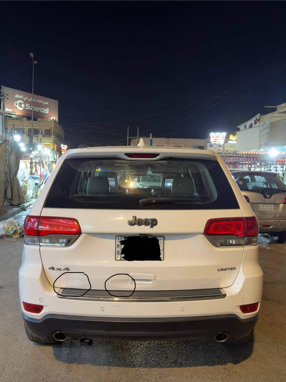 السلام عليكم 
جيب 2019 فول
مواصفات 
تلاث شاشات 
رادار خلفي 
كشتات كهربائية 
تدفئة تبريد 
بانوراما 
جنطة كهربائية 
حفظ كشنات
مواصفات خير من الله
شيروكي 
السونار مرافق بل صور
ماشية 87الف ميل
رقم شبه مميز 
سعر:28,500:الف بيه مجال بسيط 
مكان سيارة بغداد
رقم:***********
