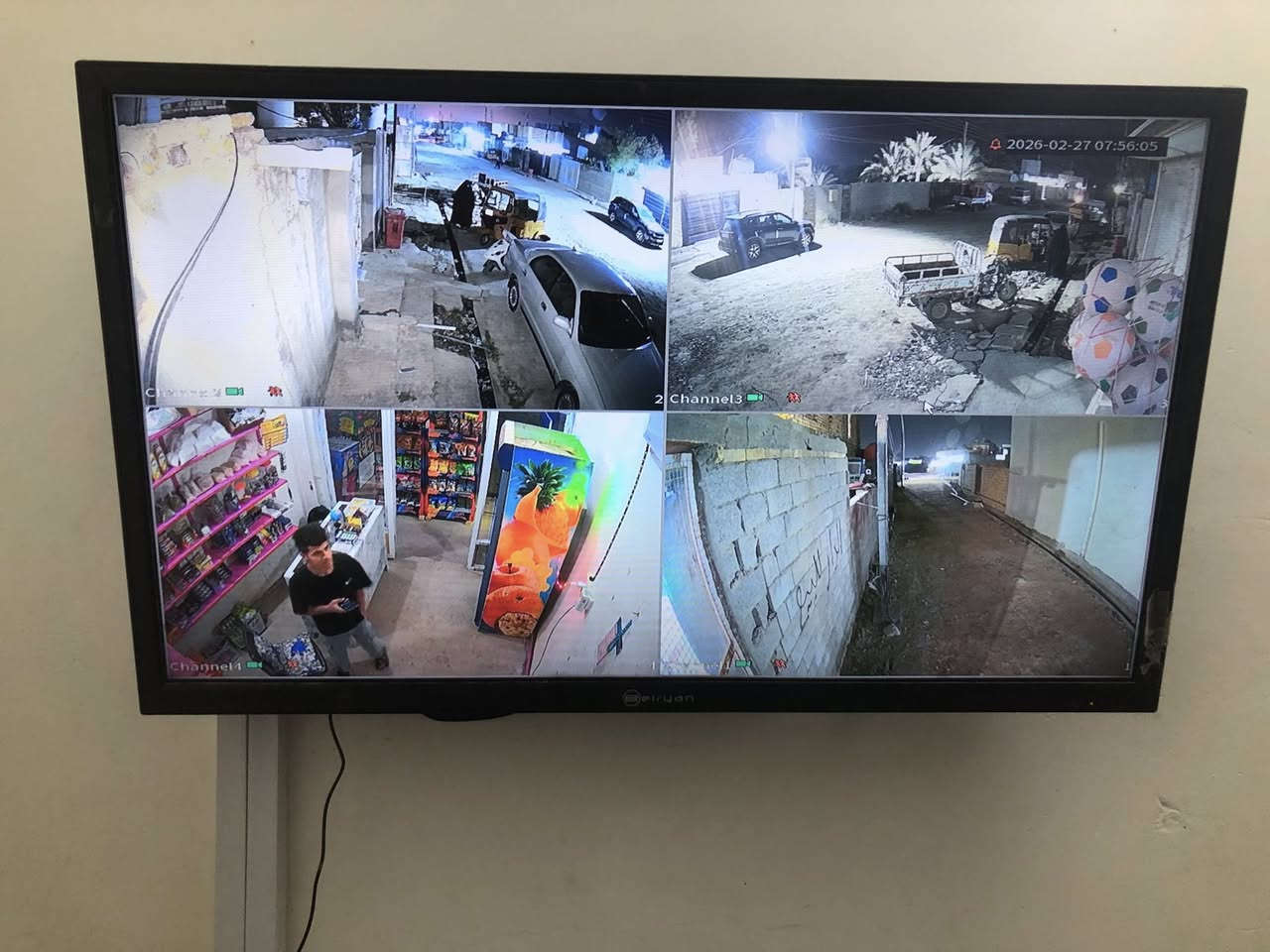 رمضان مبارك 🩵
جانب من اعمالنا في الرفاعي حي الحسين 
المهني موسى الكامرات***********
فني مختص في جميع انواع الكاميرات تنصيب وصيانة جميع اعطال  الكاميرات المراقبة الانالوك والـ ip
حافظ على املاكك  مع امان متطور ✅
ذي قار _الناصرية _قضاء الرفاعي 
العمل في جميع انحاء ذي قار

 #دهوا #نضام #امان #دهوا #
