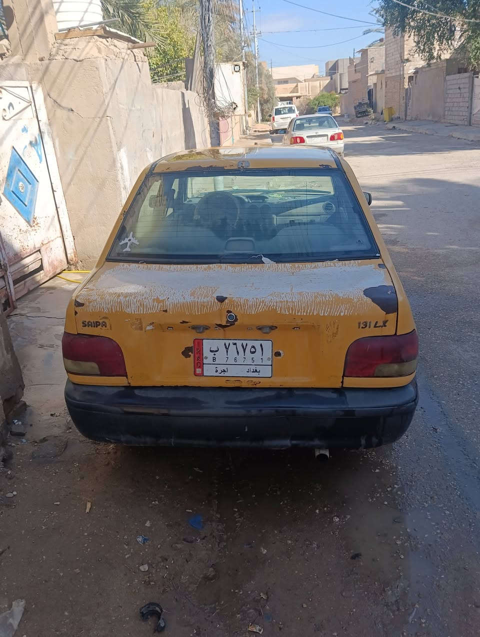 سلام عليكم سابيه البيع موديل 2013سنويه ماصاقطه مكينه وكير خير من الله مكان سياره  كربلاء سعره 12. *********** بدون راعي
