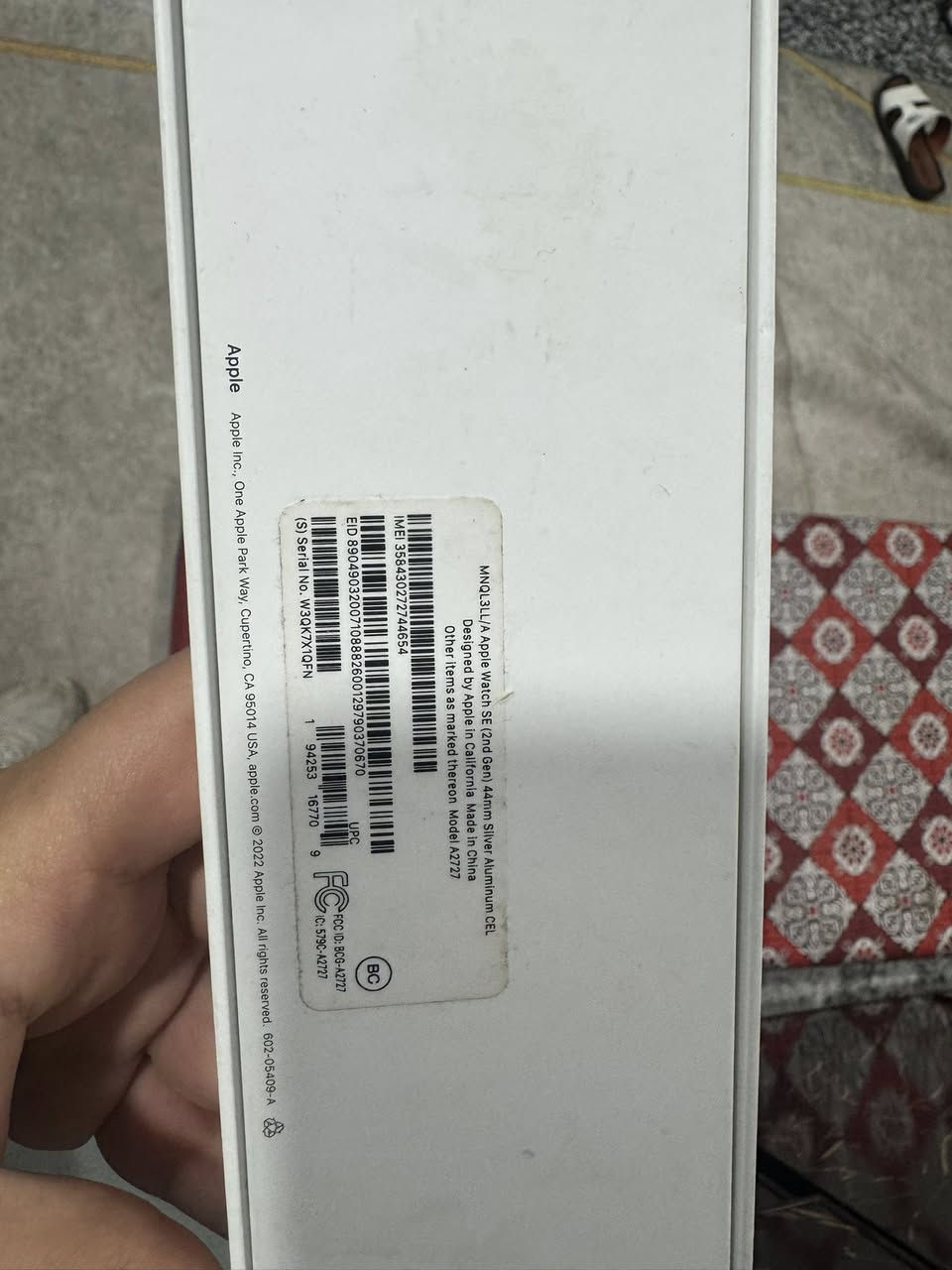 للبيع
ساعة ابل SE 44m نظافة 95% 2022  ب 100,000
سماعة ابل الجيل الاول شغالة فقط التك الايسر مابي صوت ب25 
سماعة ابل برو ٢ شغالة بس وحدة من عدهم بيها المايك ظعيف ب٧٥الف 
شرط كله اصلي عالفحص


**إذا كنت صاحب هذا الإعلان وتريد حذفه لأي سبب، رجاءا أرسل رسالة إلى الدعم الفني**