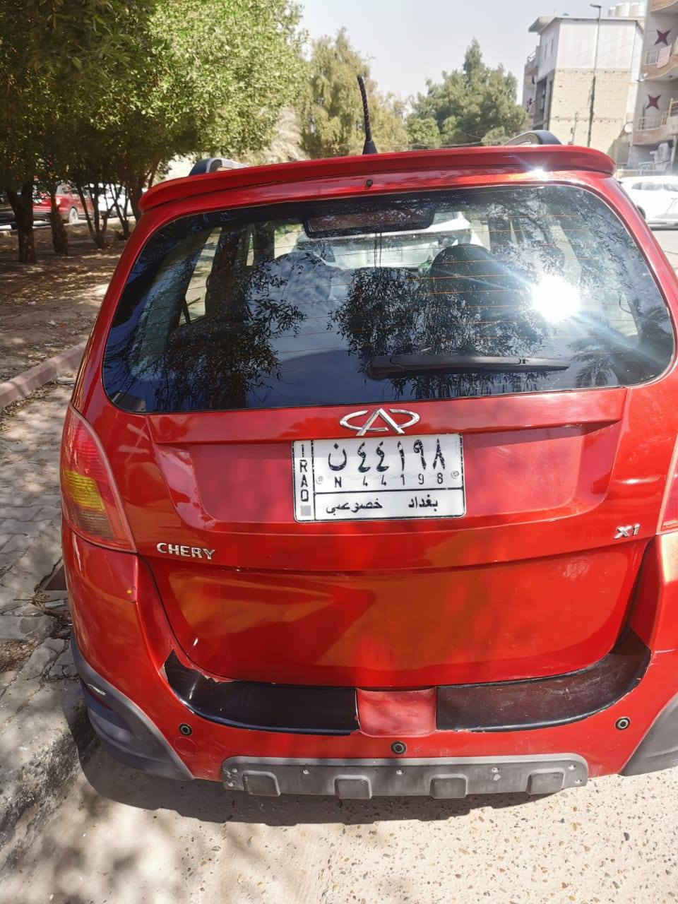 السلام عليكم ورحمة الله وبركاته
شيري X1 2014
ماشية 108 كيلو 
بدون ضرر بدون حادث
صار بيها صبغ بنيد وشويه من القمارة اثر جراد
السيارة بحالة ممتازة مابيها نقص
السعر 48 ورقه وبيها مجال بسيط
السيارة ممتعوبة 
مكانها بغداد
تحويل وكالة بالي يعجبك
للاستفسار 
خاص او الاتصال 
***********
***********
