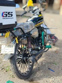 دراجه ايراني للبيع برغي ممفتوح بيها بس بيها ضربه بلتانكي خفيفه السعر 7...