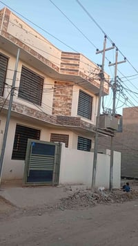 دار للبيع طابو زراعي 110م واقع حال 130م طابقين 3غرف نوم البيت جديد نبا...