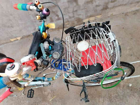 سلام عليكم ورحمة الله وبركاته من رخصت البكروب بايسكل بناتي للبيع حجم 27 بيسكل باله مو تجاري مثل ماواضح مدامك بصوره *********** عنواني بغداد جسر ديالى
