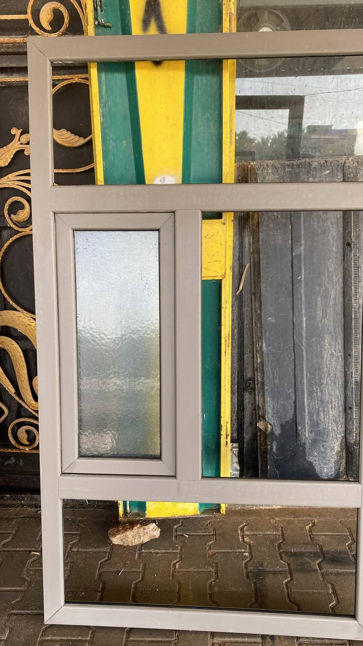 شباك الامنيوم سلايت قياس 130/190 باب الامنيوم 90/190
شباك pvcشمباني 110/190
باب شماني 90:190 
نضيفات مال معرض  السعر   600 الف 
***********  مكان الكوفه
