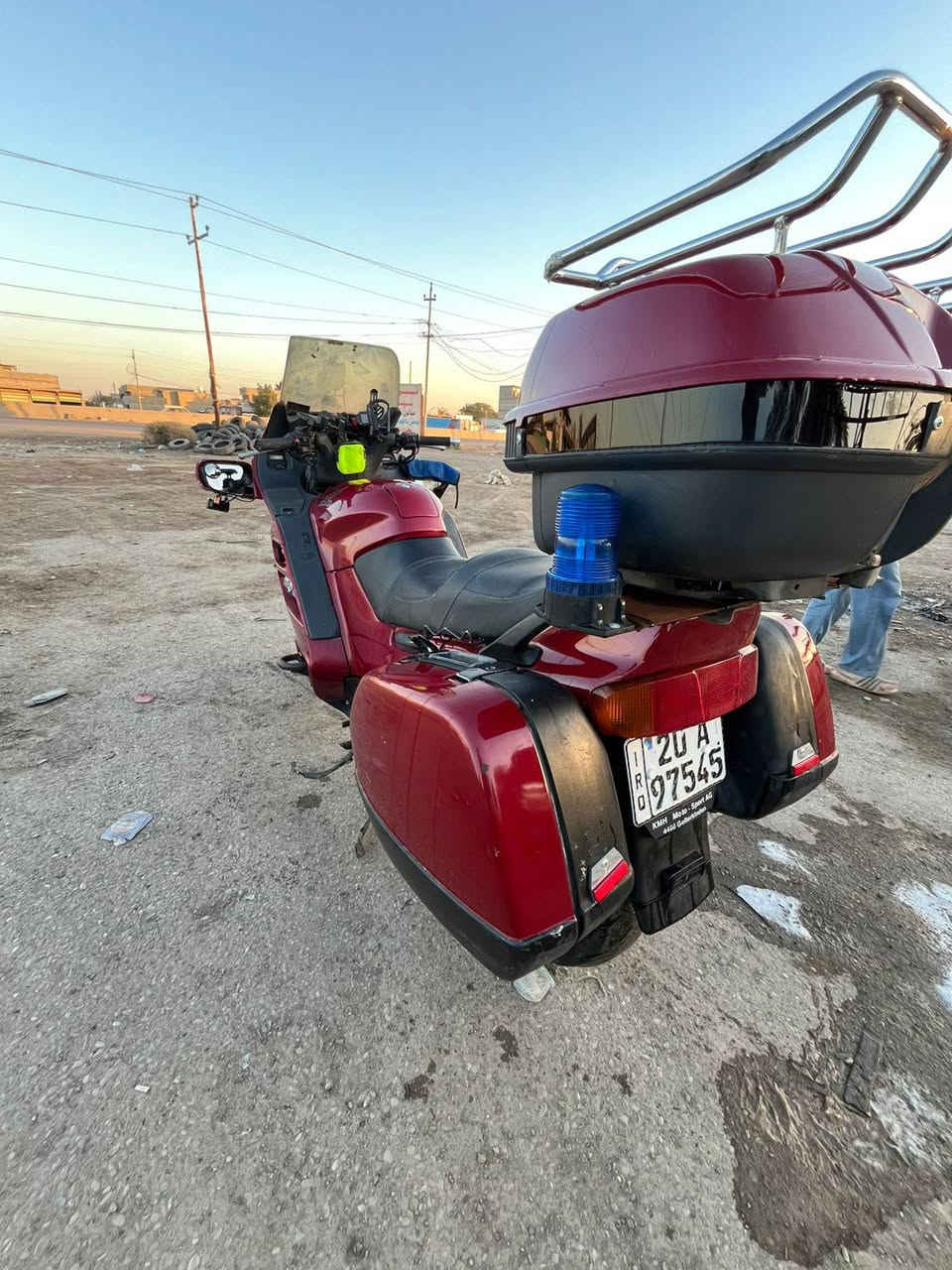 سلام عليكم كباتنا
هوندا استي 1100 الدراجة غنية عن التعريف 

مكينة كفالة برغي ممفتوح بيها ترايك السعودية

رقم وسنوية تحويل ثاني يوم  تدفئة بل يدات كشفات اصلية وهواي عليها تزويد ب28 وبيها مجال حك الجية‏‪***********‬‏  بغداد جسر ديالى القديم
