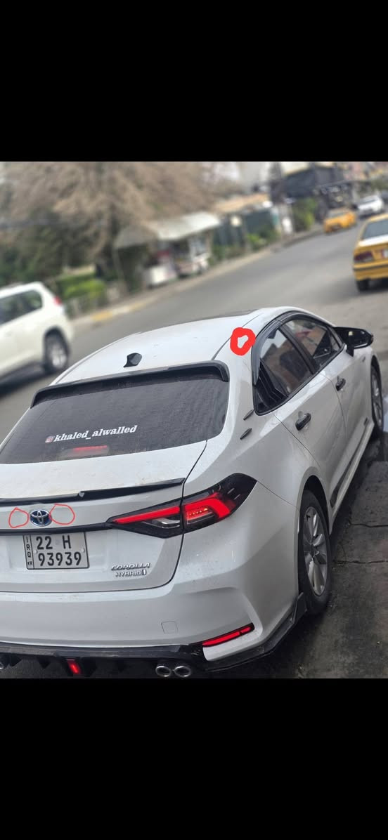 السلام عليكم
كولا2024

رقم اربيل بأسمي

سياره جاهزه مكينه كير بوضع الشركة ماشية 36

بدون نواقص 

محرك ١٨٠٠ هايبرد  

دخول ذكي

سقف سلايت

تحديد مسار

رادار

مثبت سرعه 

تبريد قطعتين 

بصمة عدد ٢ 

شاشة كبيره 

كامره 

شاشه تدعم كاربلاي

بيها دفتر بانزين

بدون صبغ بيها ملاحضات مثل ما موضح بالصور   

مكان:- كركوك 

***********
