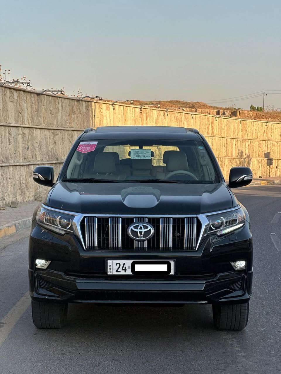 السلام عليكم
برادو للبيع 
موديل ٢٣
سنويه جديد
ماشيه٢٩ الف كيلو  
هزه جديد
رقم دهوك 
شرط التحويل  
.
السياره كفاله عامه من الدعاميه للدعاميه من كل النواحي 
.
المواصفات 
فئة VX
كشنات جلد 
مقاعد امامي كهرباء 
شاشه كبيره 
مقاعد امامي تبريد 
دفع امامي خلفي 
سته سلندر 
سلايت 
سبعه راكب 
ثلاث قطع تبريد 
كروز سرعه 
شاحن لاسلكي 
رادارت جانبي 
حساس امامي 
حساس خلفي 
وبقيه المواصفات المعروفه 
.
الموقع الموصل حي نركال
لمعرفه السعر الاتصال على الرقم 
***********
