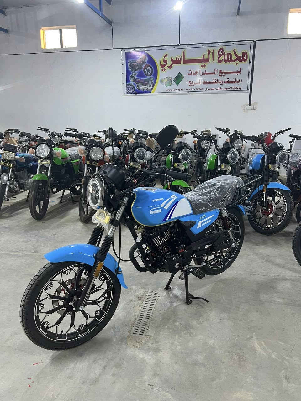 يالله سلام عليكم   تحيه طيبه 🤝 (( مجمع الياسري الدراجات)) البيع الدراجات الناريه نقداً وبلقسيط المريح ع مصرف الرافدين موضف متقاعد منتسب.       متوفر دايون رقم وسنويه.            القسط 190 الف                          متوفر دايون اوراق اصولي جاهز الترقيم.   القسط 170 الف                 متوفر شاينك موتر.   القسط 83 الف                                                  متوفر سيفان  حديت  وقديم.  القسط 80 الف                              متوفر  التايكر البرطاني الاصلي القسط 73 الف .                                    متوفر دايون سكنر.        القسط 125 الف                                                متوفر سي جي  نامه الاصلي.           مديل 2027.         البيع نقداً ويلتقسط بدون مقدمه عنوان المجمع بابل الحمزه الغربي الغزالي الشارع العام متوفر توصيل جميع محافظات العراق        جمله مفرد تصال وستفسار ***********

